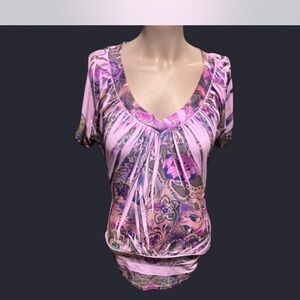 Y2K vintage body central top size m